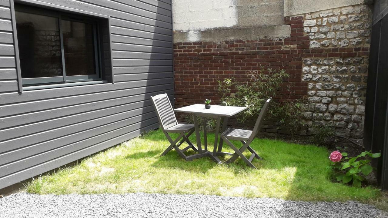 Studio Avec Jardin Et Stationnement Gratuit A Rouen Dış mekan fotoğraf